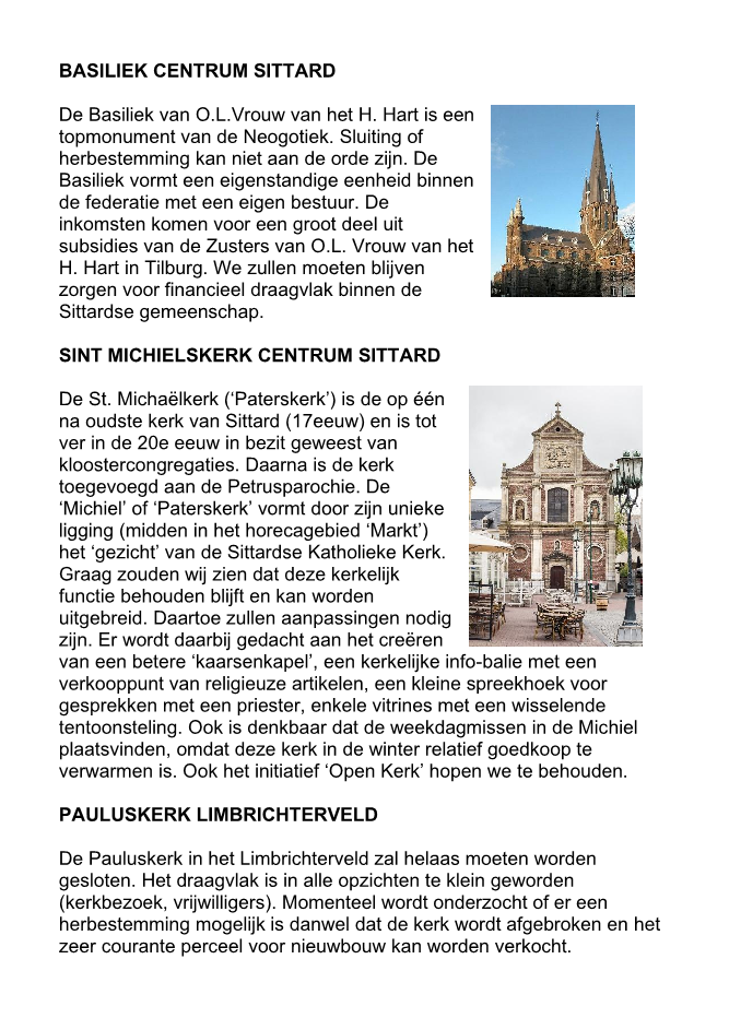 In deze uitgave heeft het parochieblad geen negende pagina.